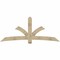 Ekena Millwork Davenport Rough Sawn Timber Gable Bracket, Douglas Fir, 96"W x 40"H x 4"D x 6"F, 10/12 Pitch GBW096X40X0406DAV00RDF - alternate 1